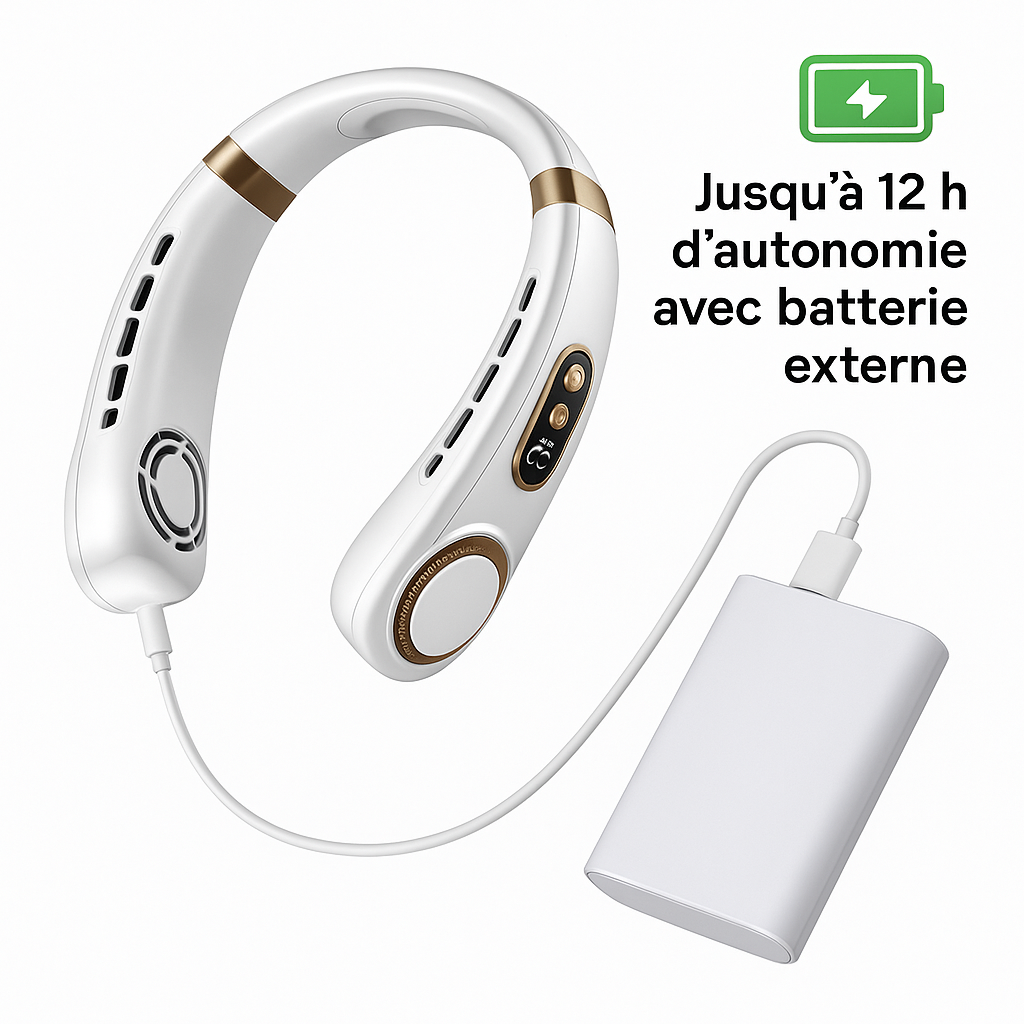 FrotiZen 100”  La fraîcheur autour du cou, le style en prime.