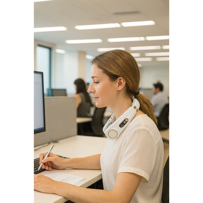 FrotiZen 100”  La fraîcheur autour du cou, le style en prime.