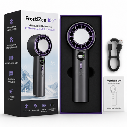 FrostiZen 100" La fraîcheur instantanée, partout avec vous