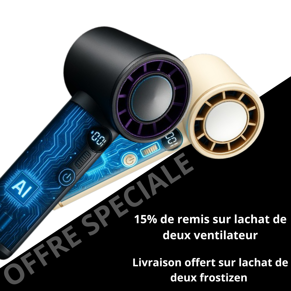 FrostiZen 100" La fraîcheur instantanée, partout avec vous